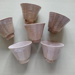 萩焼 湯呑み 茶碗6点セットの画像