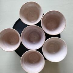 萩焼 湯呑み 茶碗6点セットの画像