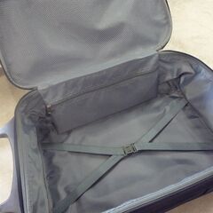 スーツケース キャリーバッグ 旅行 BON VOYAGE ブルー キャスター付き 51cm×37cm×25cm 中古 札幌市東区 新道東店の画像