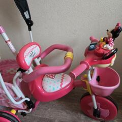 Disney ミニーおしゃべりカーゴトライクの画像