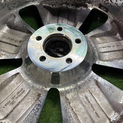 LEXANI レグザーニ　スターリン　20×8.5J +38 PCD114.3 5H ハブ75 社外　ホイール　20インチ　5穴　　クラック有り　S50510052の画像