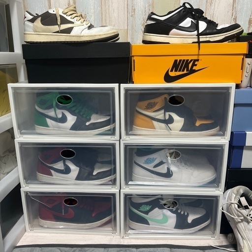 スニーカー　air Jordan エアジョーダン1まとめ売り8足　人気シリーズ多め！