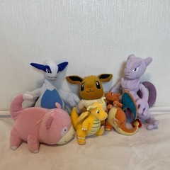 ポケモンぬいぐるみ6点セット