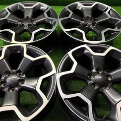 比較的綺麗　スバル純正　17×7J +48 5H PCD100 ...