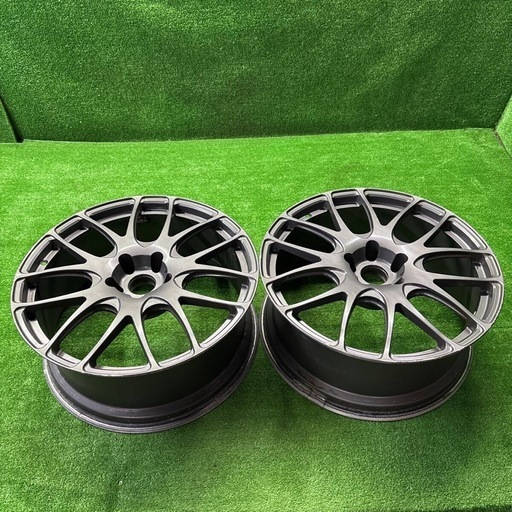 ジャンク品　レクサス　純正OP LS Fスポーツ　TRD 鍛造　ホイール　20×8.5J +34 5H PCD120 ハブ60 2本 20インチ　5穴　S50205043