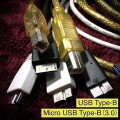 【USED】USBケーブル パソコンからプリンター 外付けHDな...