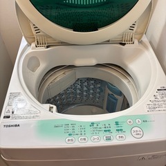 【洗濯機5kg  TOSHIBA 　東芝　全自動洗濯機 の画像