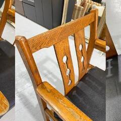 C19★アンティークチェア★1人掛けチェア ローチェア W57cm イス 椅子 書斎 リビング ヴィンテージ クラシカルの画像