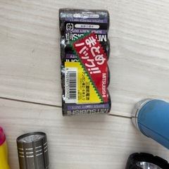 防災セット　LEDラバーライト懐中電灯の画像