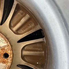 【USED】ホンダ純正 14 x 4.5J 45 4H アルミホイール4本セット(タイヤ付き) BLIZZAK VRX ‘18 155/65R14の画像