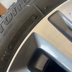 【USED】ホンダ純正 14 x 4.5J 45 4H アルミホイール4本セット(タイヤ付き) BLIZZAK VRX ‘18 155/65R14の画像