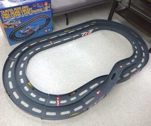 ジョイント欠品あり タミヤ ミニ四駆 オーバルホームサーキット 立体レーンチェンジ ☆ 札幌市 北区 屯田