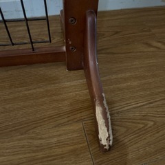 ペットゲート　ベビーゲート　木製　調節可能の画像