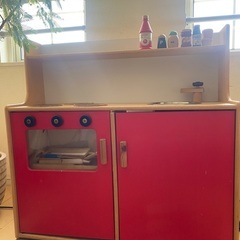 ニック社　おままごと　木製　おもちゃ付