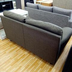 【リユースのサカイ八街店】★ジモティ割あり★ NITORI　2人掛けソファー　グリーン　クリーニング済　YJ6492の画像