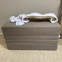 タンスのゲン　マットレス　セミダブル　マットレスバンド　セット