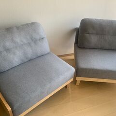 無垢材ソファー&ソファーベッドの画像