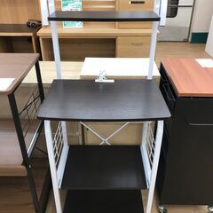 ★リユースのサカイ春日部店★KJ10495  レンジ台 ダークブ...