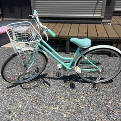 子供用　24インチ　変速無し　　自転車