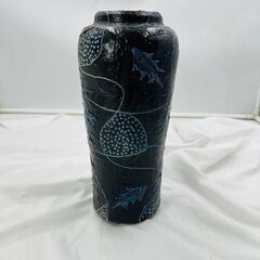 【❗️✨現品限り✨❗️】壺屋焼✨ 高安禧鸛 作 魚紋 壺🏺手作り...