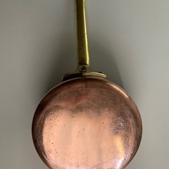 フランスアンティーク　18cm 銅　片手鍋の画像