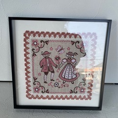 刺繍　壁掛け　飾り物