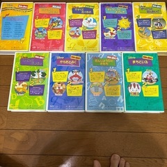 ディズニー英語と遊ぼうVHS 　9刊の画像