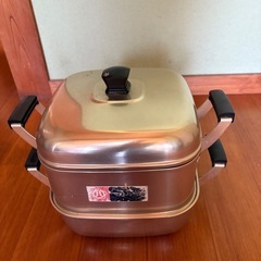 アルミ製　蒸し器