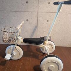 無印良品 三輪車　舵取り棒付き