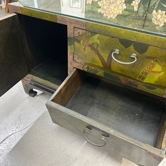 両面引き出し棚/中華デザインの画像