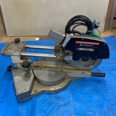 【日立工機】卓上スライド丸鋸