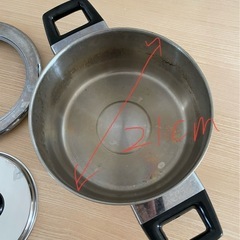 揚げ物なべの画像