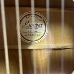 Lumber LFG10NA ギターの画像