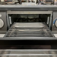☆値下げ☆I2506-488 リンナイ ガステーブル KGM563DGL 2017年製 通電確認済み LPガス用 キズ汚れ有りの画像