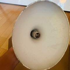 雑貨屋さんにピッタリ　ペンダントライト
　ビンテージ風 ホワイトペンダントライトの画像