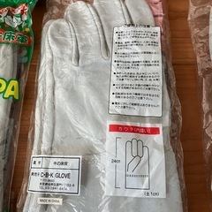 作業用 牛革手袋 庭仕事やDIYに未開封品の画像