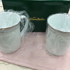 ★ 新品 箱付き ノリタケ マグ カップ ペア