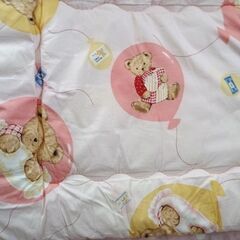 保育園お昼寝布団セット　洗濯済みの画像