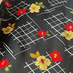 着物　2点まとめ売り　ブルー　ブラック　　の画像