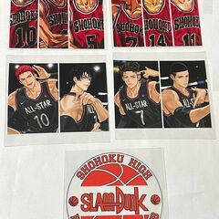 スラムダンク　防水シール/ステッカー　サイズ小　1枚120円/80円の画像