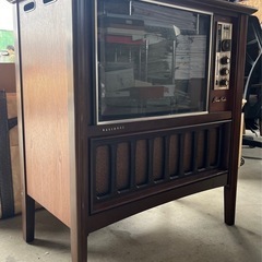 【ジャンク】NATIONAL /ナショナル　レトロ　真空管テレビ...