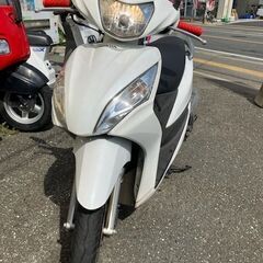 実働　ディオＤｉｏ110 　JF31 ホワイト　社外マフラー　シ...