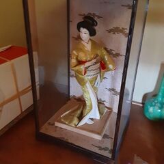 置物　日本人形