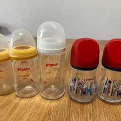 ピジョン哺乳瓶　５本