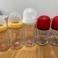 ピジョン哺乳瓶　５本の画像