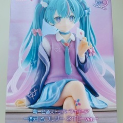 初音ミク ぬーどるストッパーフィギュア 恋するブレザー ネイビー...