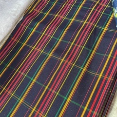 着物　2点　まとめ売り　ネイビー　チェック柄の画像