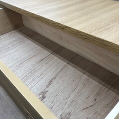 ★リユースのサカイ春日部店★KJ10504  タンス 茶色 H135×W89×D41 クリーニング済みの画像