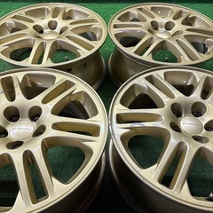 スバル純正　16×6.5J +48 PCD100 ハブ56 5H...