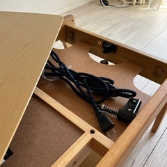 ニトリ　こたつ（タナコタ）の画像